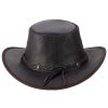 5H86 SPRINGBROOK australský kožený klobouk Scippis 5