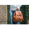 Kožený batoh - BACKPACK JACOB´S WAY (Barva brandy)