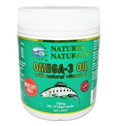 Australian Remedy Omega-3 1000 mg rybí olej 200+10 kapslí