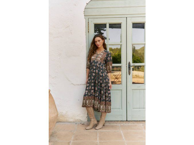 nomade print eve midi