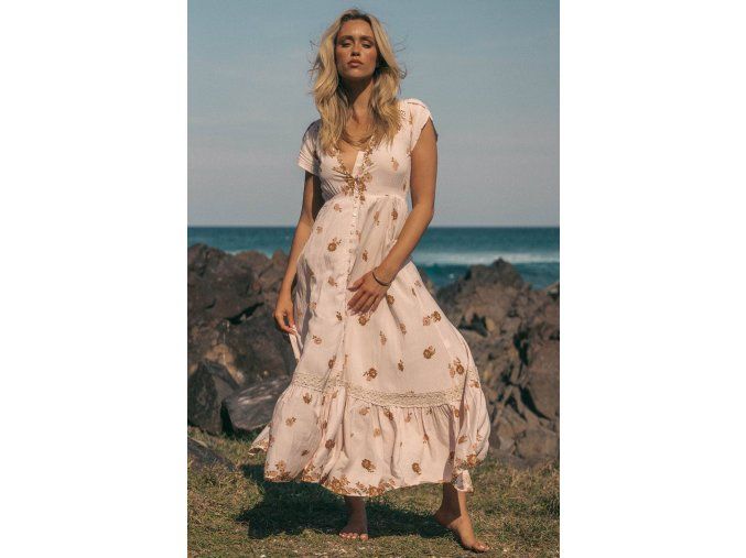 vintage sol print carmen maxi 3