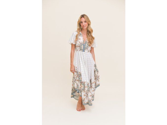 GEMSTONE PRINT TAURUS MAXI