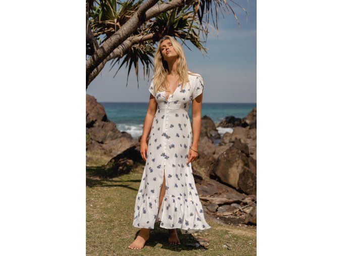 JUNEBERRY PRINT BLOOM MAXI