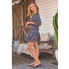 malawi black mini dress
