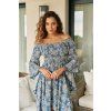 day dream sea print lila maxi 5