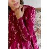 rhubarb print bella maxi dress 4