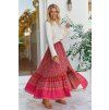 hibiscus print daphne skirt 3
