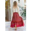 hibiscus print daphne skirt 4