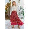 hibiscus print daphne skirt 6