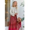 hibiscus print daphne skirt 11