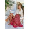 hibiscus print daphne skirt 10