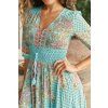 atlantis print indiana maxi