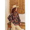 monarch bloom print eliza blouse 4