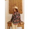 monarch bloom print eliza blouse 5