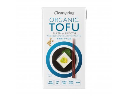 Hedvábné tofu, bio - Clearspring, 300g