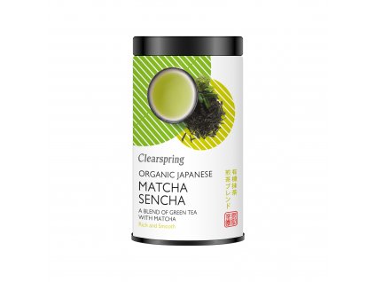 Japonský bio zelený čaj Sencha a Matcha, bio - Clearspring, 85g