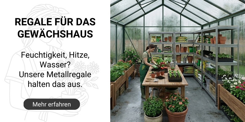 Gewächshausregal