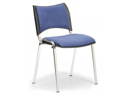 Konferenzstuhl - gepolstert, blau Biedrax Z9106m