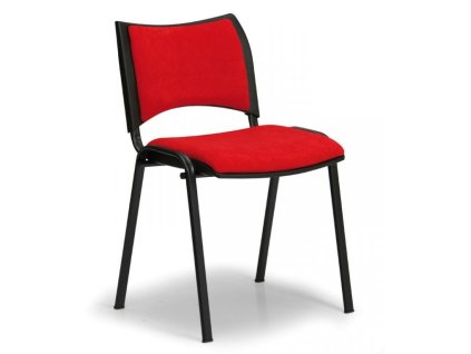 Konferenzstuhl - gepolstert, rot Biedrax Z9094cv