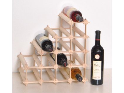 Weinregal aus Holz für 10 Flaschen - SV10