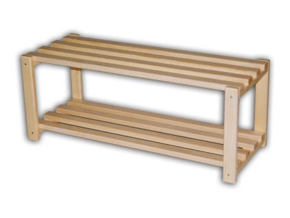 botník biedrax 30x30x75 cm přírodní