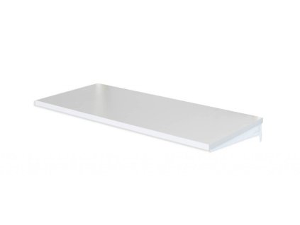 Fachboden für Wandregal 40 x 80 cm, weiss, Boden grau