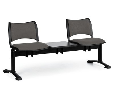 Lavice do čekárny čalouněná Smart Biedrax LC9213s - podnož černá