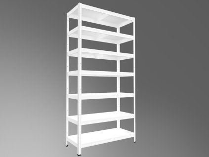 Speisekammer Regale Biedrax 40 x 80 x 240 cm weiss, 7 Fachböden