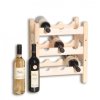 Weinregal aus Holz für 9 Flaschen - SV9