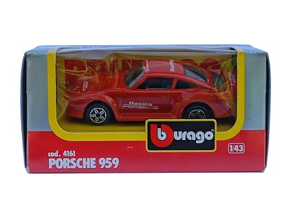 Porsche 959  Bburago 1:43 červená