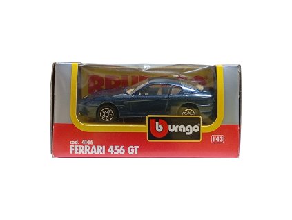 Ferrari 456 GT Bburago 1:43 modrá