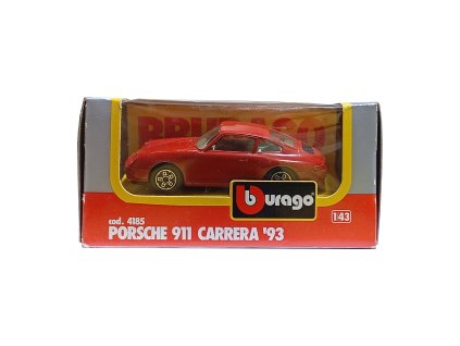 Porsche 911 Carrera 93´ Bburago 1:43 červená