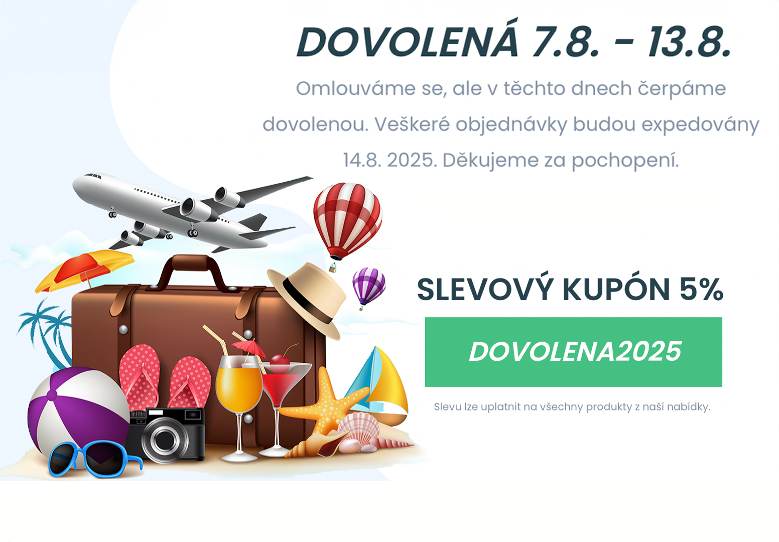 Dovolená extra sleva
