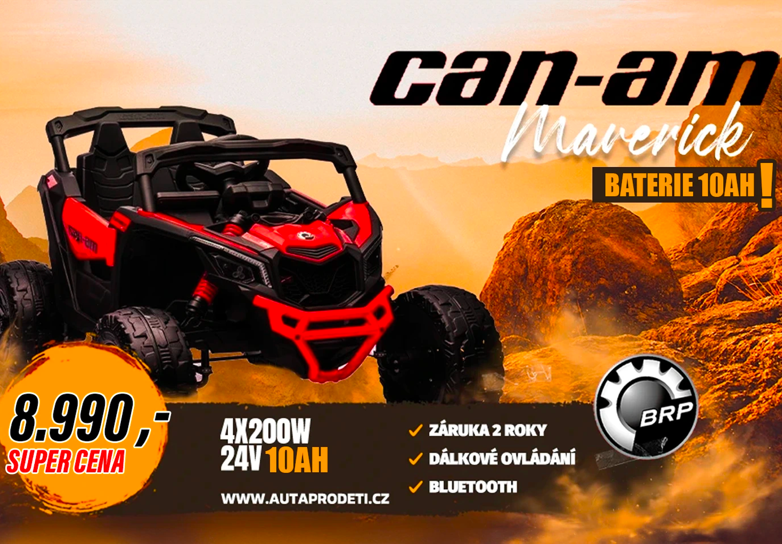 Can-am Maverick 800W TOP cena