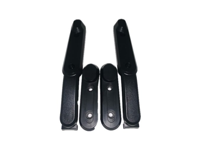 Sada 4ks krytek kol BTX351 černá