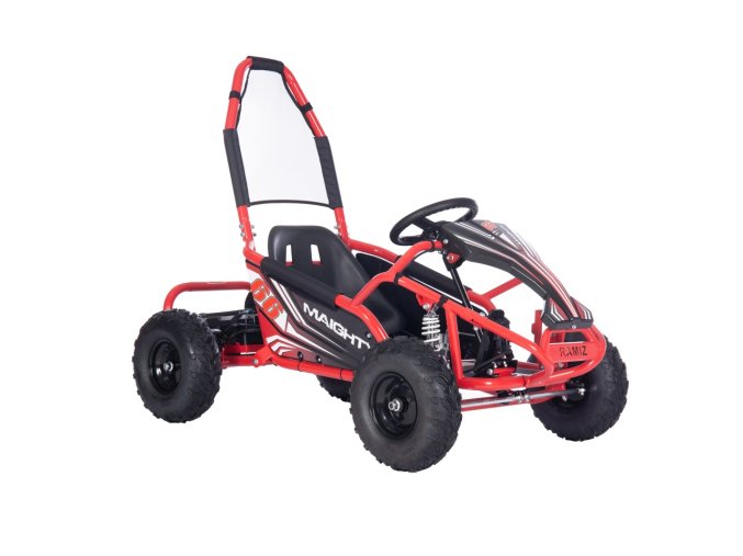 Motokára Maighty | 1000W | červená  NAFUKOVACÍ KOLA | 48V 12AH