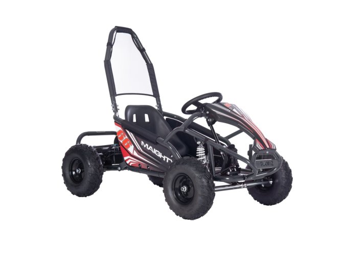 Motokára Maighty | 1000W | černá  NAFUKOVACÍ KOLA | 48V 12AH