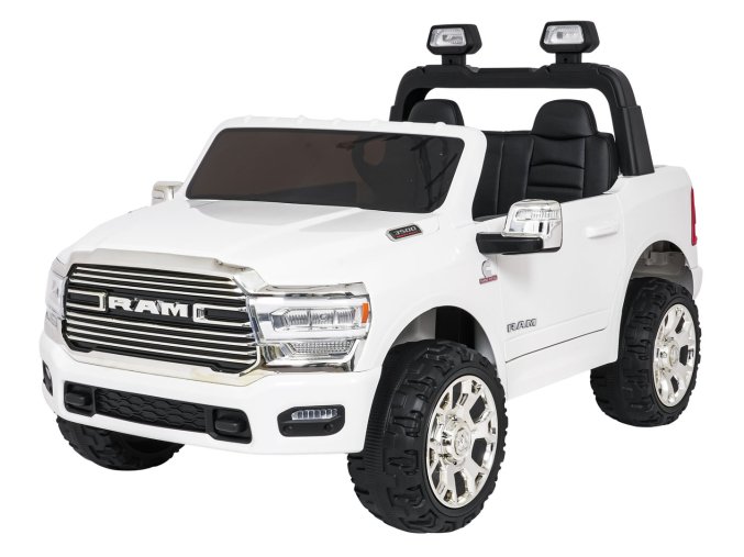 Elektrické autíčko RAM 3500 | 400W | bílá  EVA kola | 24V 7Ah | 90 minut jízdy
