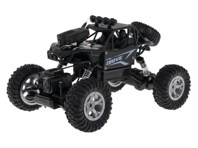 Crawler Rover | WiFi kamera | 1:14 | černá  auto pro děti na dálkové ovládání