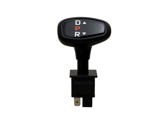 Páka pro přepínání směru jízdy - černá - pro vozítka XMX623  náhradní přepínání směru jízdy pro dětská autíčka