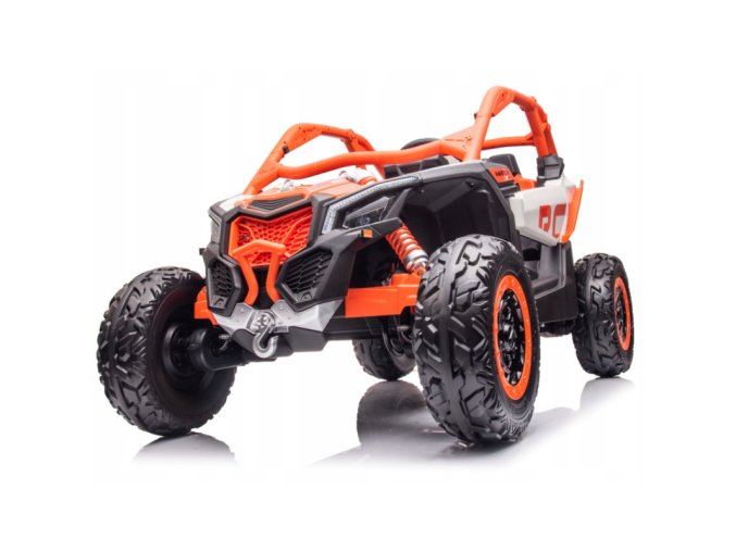 oranzova buggy 4x200w 24v 14ah eva elektricke auticko pro deti 4