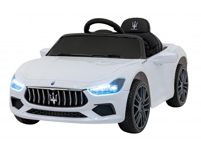 Maserati Ghibli | dětské elektrické auto | bílá