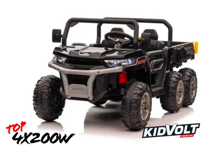 407 2 farmer truck sestikolka 4x200w 24v kidvolt premium cerna
