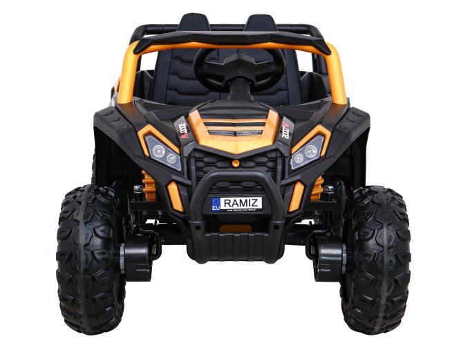 Buggy UTV 2000M 4x4 | 4x45W | zlatá  12V 10Ah | 180W | dětské autíčko