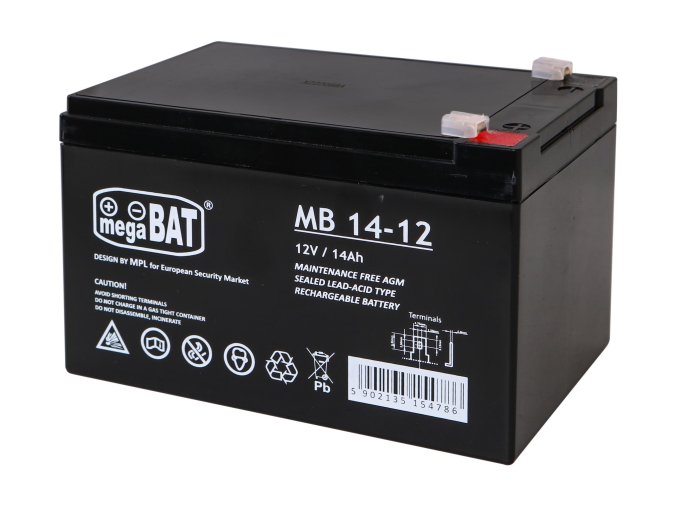 Baterie 12V 14Ah