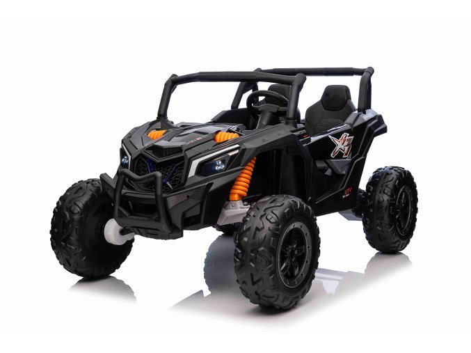 Buggy UTV X3 XXL | 4x200W | 24V 7Ah | černá  EVA kola | odpružení | 800W