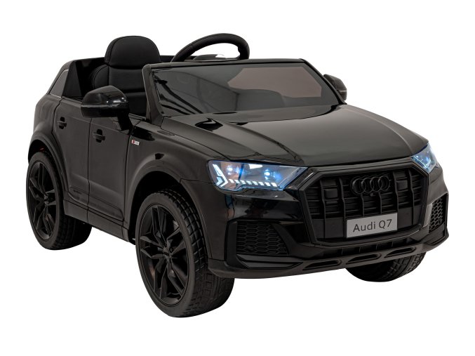 Audi Q7 | nový LIFT | 2x35W | černá  EVA kola | bluetooth | 12V 7Ah | pomalý start