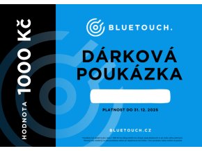 Dárkový poukaz na nákup zboží v hodnotě 1 000 Kč