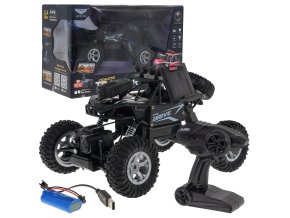 Crawler Rover | WiFi kamera | 1:14 | černá  auto pro děti na dálkové ovládání