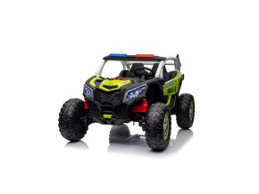 policejni buggy pro deti detsky elektricky zelena 1